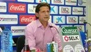 Pedja Vasiljevic en la sala de prensa de Tajonar.