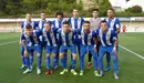 Alineación del Izarra en Estella.