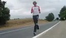 Ricardo Abad durante uno de sus entrenamientos