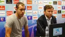 Urko Vera en rueda de prensa en el estadio de El Alcoraz. Foto web Huesca