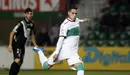 Sergio León durante un partido con el Elche. Imagen: La Liga