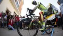 Alberto Contador del equipo Tinkoff, poco antes del inicio de la octava etapa de la Vuelta Ciclista a España 2016.Efe/Javier Lizón