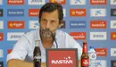 Quique Sánchez Flores dirige al Espanyol. Foto web Espanyol.