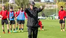 Último entrenamiento de Osasuna en las instalaciones de Tajonar antes del partido con la UD Las Palmas. IÑIGO ALZUGARAY (4)