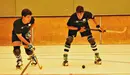 Amistoso disputado entre el Iruña Hockey y Biarritz. CEDIDA