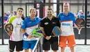 Participantes en el torneo de pádel.