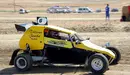 Uno de los vehículos de Autocross en Mendavia.
