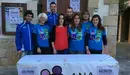 Miembros de ANA, organizadores del evento y uno de los patrocinadores