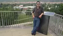 El hombre fallecido y encontrado en el Ebro en una imagen en Pamplona. FACEBOOK
