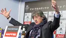 Rueda de prensa de Enrique Martín Monreal en la que se ha despedido como entrenador de Osasuna (36). IÑIGO ALZUGARAY