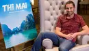 Dani Rovira protagoniza la película 'Thi Mai' de la directora Patricia Ferreira que estos días se rueda en Pamplona (4). IÑIGO ALZUGARAY