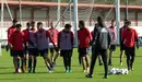 Entrenamiento de Osasuna en Tajonar.