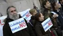 Miembros de la plataforma de afectados por las cláusulas suelo  EFE