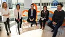 Presidentes regionales del PP, entre ellos Pablo Zalba, se reúnen en Pamplona en una mesa redonda sobre malas prácticas de gobiernos populistas. MIGUEL OSÉS