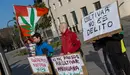 Concentración en apoyo de los miembros de un club de cannabis juzgados por un delito contra la salud pública (06). IÑIGO ALZUGARAY
