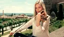 Imagen de la protagonista del videoclip oficial de 'Defendamos la bandera de Navarra'. CEDIDA
