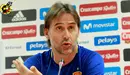 Julen Lopetegui en rueda de prensa. Rfef.