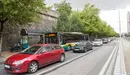 Tráfico en la Avenida del Ejército de Pamplona. IÑIGO ALZUGARAY