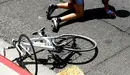Imagen de un accidente de tráfico con un ciclista atropellado ARCHIVO