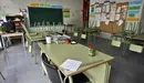 Un aula de clase sin alumnos ni profesores EFE Archivo