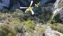 Rescate en helicóptero en la foz de Arbayún BOMBEROS DE NAVARRA