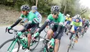 El Caja Rural en la Classica Arrabida.