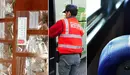 Imagen de la droga incautada por la Policía Foral en un autobús escolar camino del instituto de Marcilla junto a imágenes de archivo de un agente revisando otro autobús y uno de los asientos del vehículo FOTOMONTAJE
