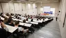 Asistentes a la presentación de la Facultad de Ciencias Económicas y Empresariales en la UPNA. UPNA