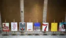 8 carteles finalistas para anunciar las fiestas de San Fermín 2018. PABLO LASAOSA 09