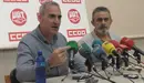 Alfredo Morales y Eugenio Duque, responsables de UGT y CCOO en Volkswagen, valoran el acuerdo presupuestario de UPN y Mariano Rajoy y las medidas que conllevará para Navarra. EUROPA PRESS