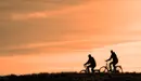Dos ciclistas