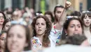 Manifestación en contra de la libertad provisional de La Manada. MIGUEL OSÉS (2)