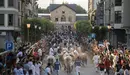 Tercer encierro de las fiestas de Tafalla 2018. PABLO LASAOSA 09