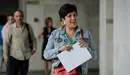 La consejera de Educación, María Solana, comparece en el Parlamento para presentar el Informe de la Evaluación de Competencias y Destrezas del alumnado. PABLO LASAOSA 02