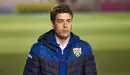 Rodrigo Hernando. Derby navarro entre el Izarra y el Tudelano en Merkatondoa. MIGUEL OSÉS 14