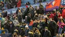 La grada de El Sadar durante el partido de la Liga 123 entre Osasuna y Cadiz (26). IÑIGO ALZUGARAY