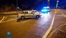 Los coches implicados en el accidente ocurrido en Pamplona POLICÍA MUNICIPAL DE PAMPLONA