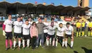 El Tudelano posa con los padres de Izan y con el lema &#34;Vida para Izan&#34;. @CDTudelano.