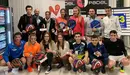 Participantes en el torneo de pádel sub-23. Cedida.