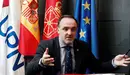 GRAFCAV2700. PAMPLONA, 16/03/2019.- El presidente de UPN, Javier Ezparza, durante la entrevista concedida a Efe en donde ha afirmado que sus acuerdos con PP y Ciudadanos, que han dado lugar a la plataforma electoral "Navarra suma", son un ejercicio de responsabilidad y generosidad desde el convencimiento de que lo que ocurra en Navarra afectará al conjunto del país. EFE/ Jesus Diges