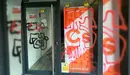 Pintada en la sede de Ciudadanos Navarra en Pamplona CEDIDA