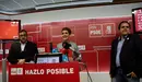 La candidata del PSN a la Presidencia del Gobierno de Navarra, Maria Chivite, presenta el programa electoral (08). IÑIGO ALZUGARAY