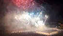 Quinto día del concurso internacional de fuegos artificiales de los sanfermines de 2019. MIGUEL OSÉS