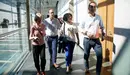 Representantes de PSN, Geroa Bai, Podemos e I-E retoman las reuniones para la conformación de un nuevo Gobierno en Navarra, tras el parón por Sanfermines. IÑIGO ALZUGARAY