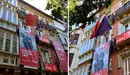 Imagen de la fachada de la sede socialista en el Paseo Sarasate de Pamplona sin la bandera de España CEDIDAS