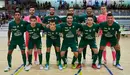 El Osasuna - Xota se enfrenta al Peñíscola en un partido amistoso en Noain. PABLO LASAOSA