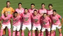 Equipo titular del CD Tudelano. @CDTudelano.
