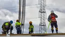 Montaje de un nuevo establecimiento de Burger King en Ardoi (Zizur) mediante un sistema de construcción modular industrializada con 14 módulos ya prefabricados. IÑIGO ALZUGARAY