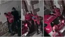 Agentes de la Policía Foral detienen a un hombre en Goizueta.