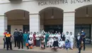 Trabajadores de la residencia Nuestra Señora de Gracia, en Tudela ALEJANDRO TOQUERO